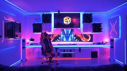 Cool gaming room lights outlet
